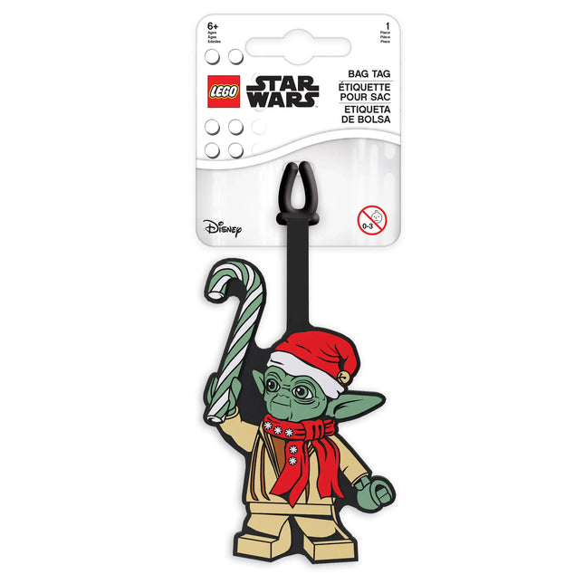 LEGO® Star Wars™ Bag Tag - Yoda™ Holiday