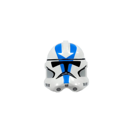 Custom Blue Arrow Helmet