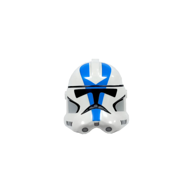 Custom Blue Arrow Helmet