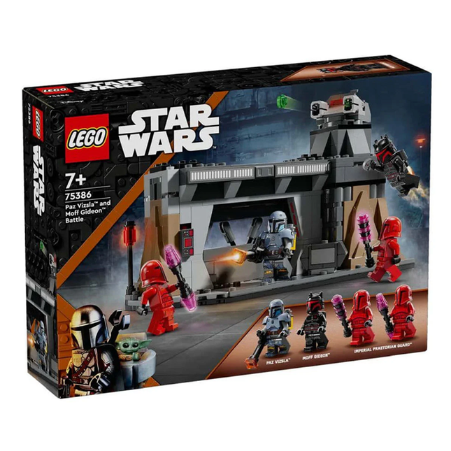 LEGO® Star Wars™ Paz Vizsla™ and Moff Gideon™ Battle 75386