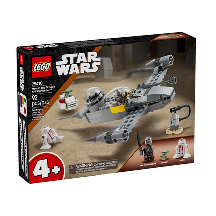 LEGO® Star Wars™ Mando and Grogu's N-1 Starfighter 75410