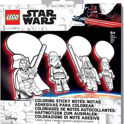 LEGO® Star Wars™ Coloring Sticky Notes - Darth Vader
