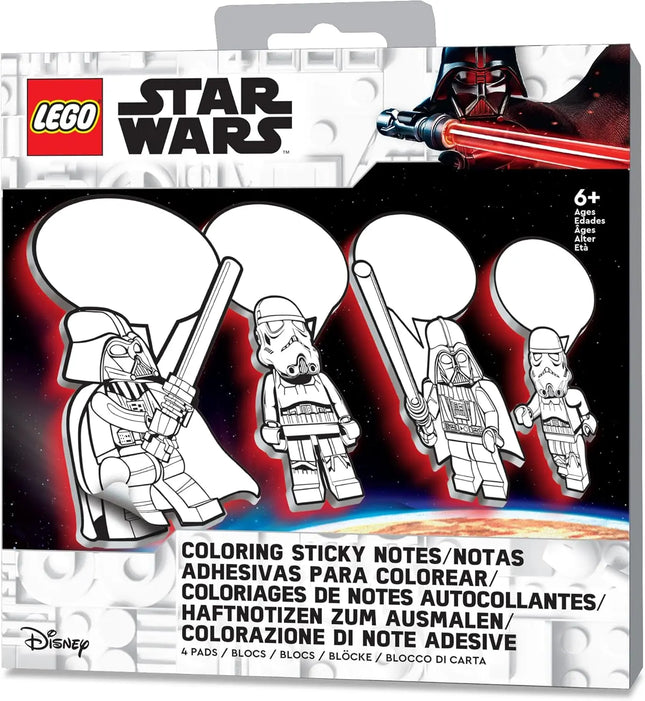 LEGO® Star Wars™ Coloring Sticky Notes - Darth Vader
