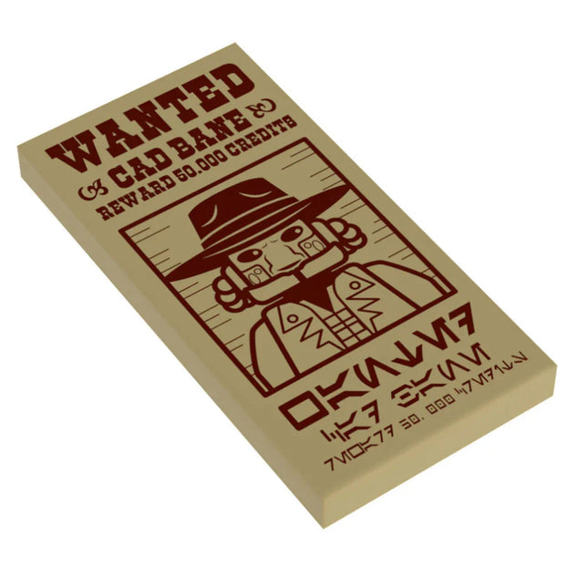 Wanted Poster - Custom Tile