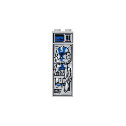 501st Trooper in Carbonite
