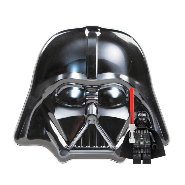 LEGO® Star Wars™ Darth Vader HELMET Metal Tin with Minifigure