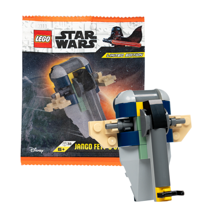 LEGO® Star Wars™ Jango Fett's Starship Paper Pack Build