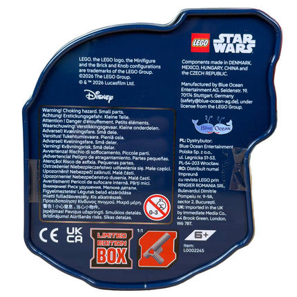 LEGO® Star Wars™ Jango Fett Helmet Metal Tin with Minifigure