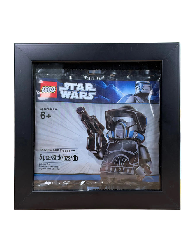 LEGO Star Wars Shadow ARF Trooper With Shadow Box Display Case!