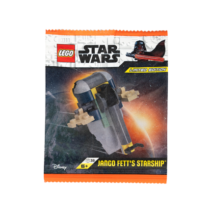 LEGO® Star Wars™ Jango Fett's Starship Paper Pack Build