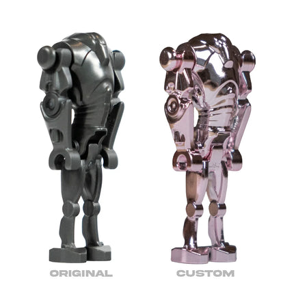 Pink Chrome Super Battle Droid