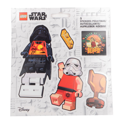 LEGO® Star Wars™ Hot Tub Stormtrooper + Beach Vader Sticker Sheet
