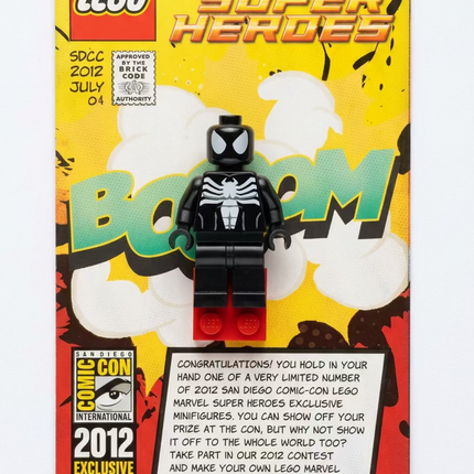 LEGO Marvel Spider-Man in Black Symbiote Costume - San Diego Comic-Con 2012 Exclusive