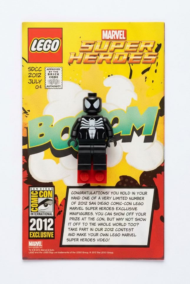 LEGO Marvel Spider-Man in Black Symbiote Costume - San Diego Comic-Con 2012 Exclusive