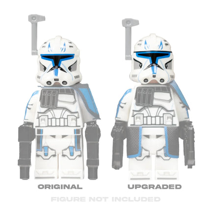 Custom Blue Captain Helmet