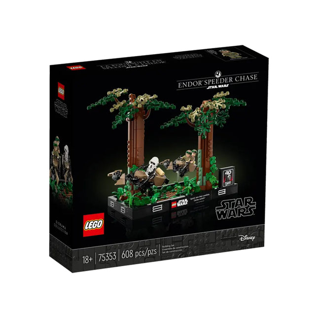 Endor™ Speeder Chase Diorama 75353