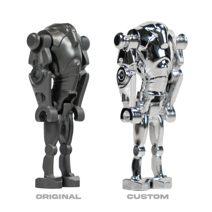 Silver Chrome Super Battle Droid