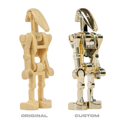 Gold Chrome Battle Droid