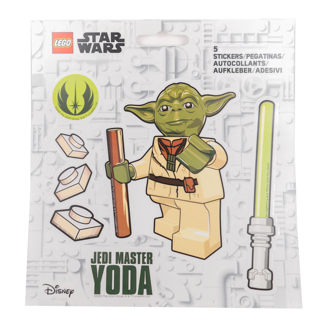 LEGO® Star Wars™ Yoda Sticker Sheet