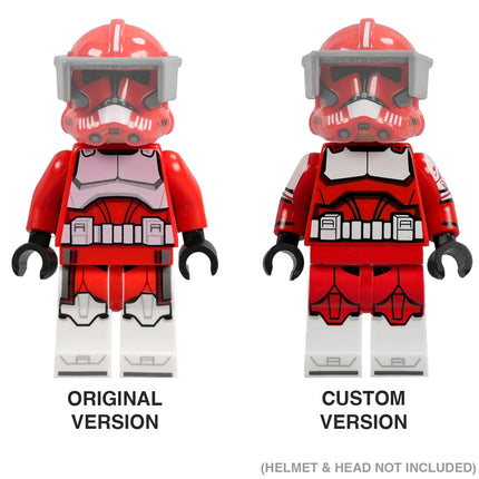 Red Commander Body Upgrade Kit